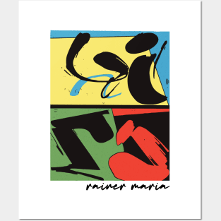 Rainer Maria == Original Retro Style Fan Design Posters and Art